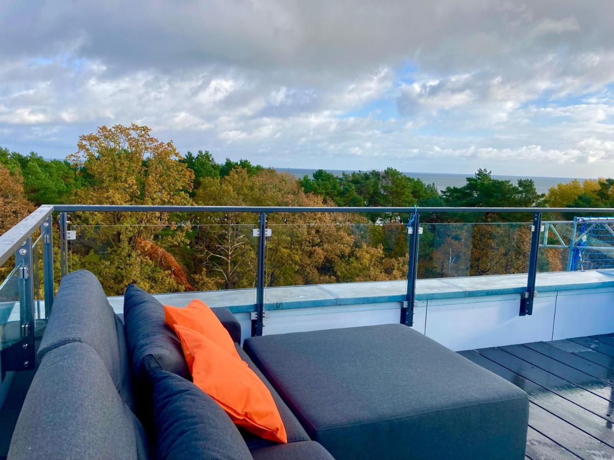 Apartment Penthouse Am Südstrand - Kamin, Dachterrasse Mit Meerblick Und Gasgrill, Luxus-design-apartment, 2 Minuten Zum *