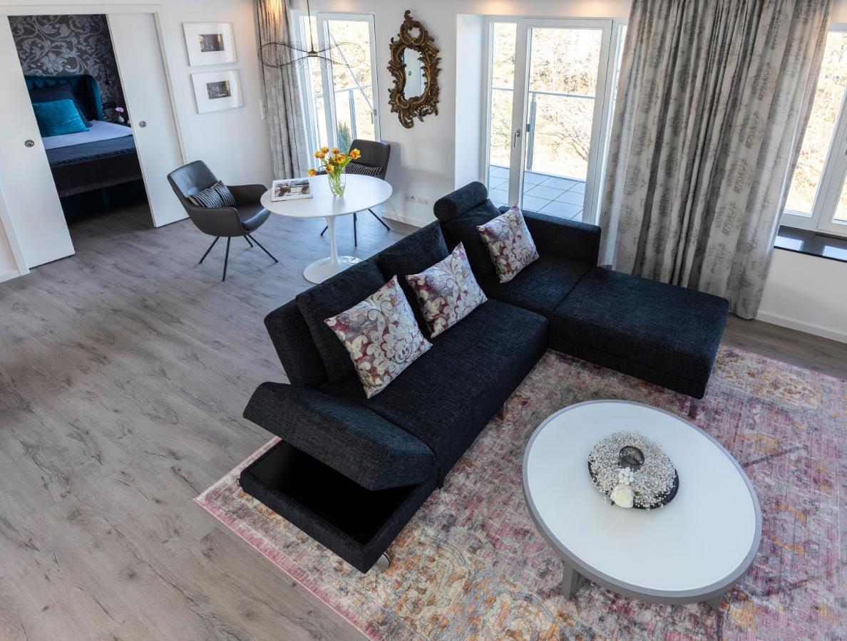 Penthouse Am Südstrand - Kamin, Dachterrasse Mit Meerblick Und Gasgrill, Luxus-design-apartment, 2 Minuten Zum * Ostseebad Binz