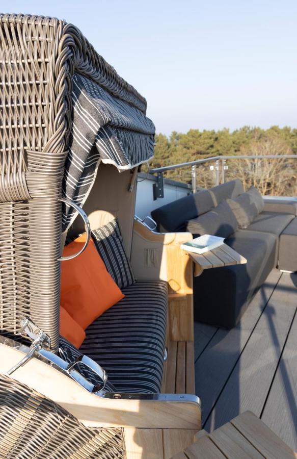 Penthouse Am Südstrand - Kamin, Dachterrasse Mit Meerblick Und Gasgrill, Luxus-design-apartment, 2 Minuten Zum Apartment *