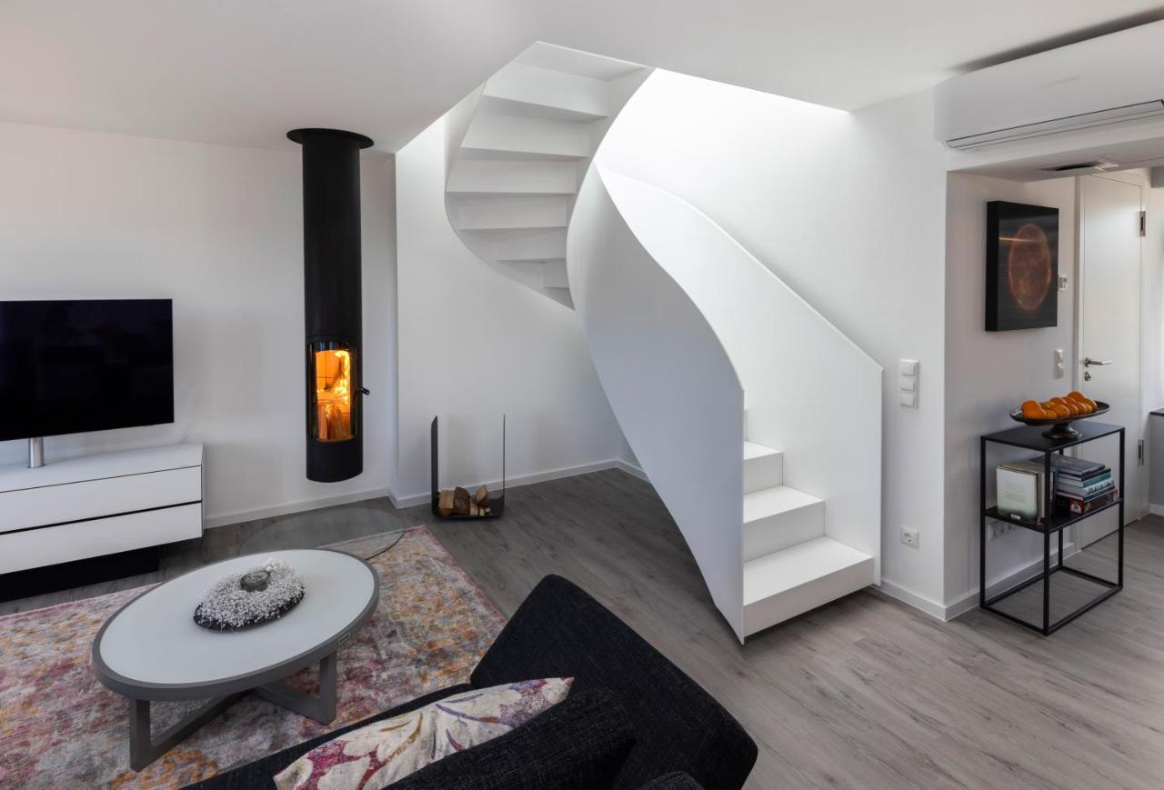 Penthouse Am Südstrand - Kamin, Dachterrasse Mit Meerblick Und Gasgrill, Luxus-design-apartment, 2 Minuten Zum Apartment *